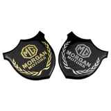 MG Metal Carbon Fiber Car Rear Sticker Shield Trunk Emblem Badge Decal