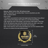 Suzuki Metal Carbon Fiber Car Rear Sticker Shield Trunk Emblem Badge Decal