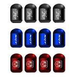 4pcs/set Dodge SRT RT RAM Car Wheel Tire Valve Stem Caps Air Sports Covers