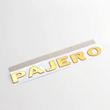 Mitsubishi PAJERO ABS Car Rear Sticker Trunk Emblem Badge Decal