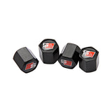4pcs/set Audi Sline Car Air Valve Stem Cap Auto Tyre Valve Covers