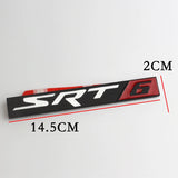 Dodge SRT10 SRT8 SRT6 Logo Metal Car Rear Sticker Emblem Badge Decal