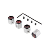 4pcs/set Chevrolet Corvette SS Anti-Theft Car Air Valve Stem Cap Auto Tyre Valve Covers
