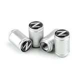 4pcs/set Nissan Z Logo Sport Matte Car Air Valve Stem Caps Auto Tyre Valve Covers