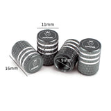 4pcs/set SAAB Metal Car Wheel Tire Valve Stem Caps Covers