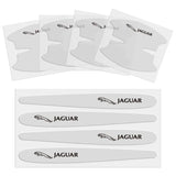 8pcs Jaguar Car Door Handle Bowl Wrist Transparent Protector Anti-collision Decal