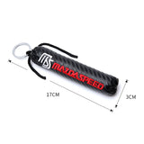 Mazda Carbon Fiber Car Keyring Keychain