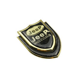 Jeep Shield Carbon Fiber Car Rear Sticker Window Emblem Badge Decal