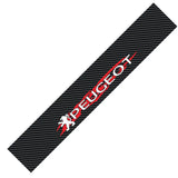 130x21cm Peugeot Car Front Trunk Windshield Sunshade Sticker Decal