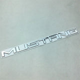 24x2.6cm Ford Mustang Metal Letter Car Trunk Sticker Decal