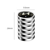 4pcs/set Hyundai Genesis Car Wheel Tire Air Covers Dust Proof Tire Valve Caps
