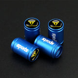 4pcs/set SEAT Cupra Logo Sport Matte Car Air Valve Stem Caps Auto Tyre Valve Covers