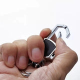 Fiat Metal Men Car Keyring Key Chain