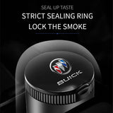 Buick Metal Car Ash Tray Auto Ashtray Cigarette Holder Box with LED Light
