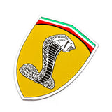 Ford Shelby Aluminum Alloy Car Sticker Nameplate Emblem Badge Decal