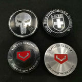 4pcs/set 65mm Skoda HRE ABS Car Wheel Hub Center Caps Covers