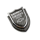 Chevrolet Shield Carbon Fiber Car Rear Sticker Window Emblem Badge Decal