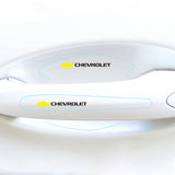 8pcs Chevrolet Car Door Handle Bowl Wrist Transparent Protector Anti-collision Decal
