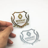 Renault Shield Car Rear Sticker Auto Window Emblem Badge Decal