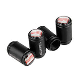 4pcs/set SEAT Logo Matte Car Air Valve Stem Caps Auto Tyre Valve Covers