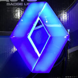 7.4x9.5cm Renault Car LED Light Front Rear Emblem Badge