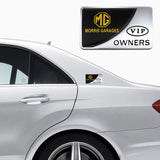 MG VIP OWNERS Metal Car Stickers Rear Emblem Badge