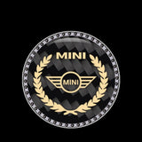 MINI Cooper Carbon Fiber Car Engine One-click Start Stop Button Cover Sticker