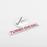 Dodge CUMMINS Turbo Metal Car Rear Sticker Emblem Badge