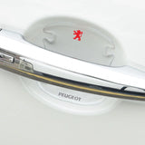 Peugeot Car Door Bowl Handle Anti-collision Protective Stickers Scratches Film