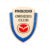 Mazda Metal Shield Car Rear Sticker Auto Window Emblem Badge Decal