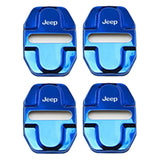 4pcs/set Jeep Cherokee Stainless Steel Car Door Lock Cover Protection