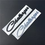 Dodge Challenger Logo Metal Car Rear Sticker Auto Emblem Badge Decal