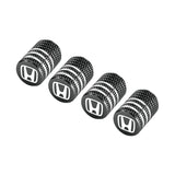 4pcs/set Honda Metal Car Wheel Tire Valve Stem Caps Covers