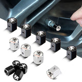 4pcs/set Peugeot Anti-Theft Car Air Valve Stem Cap Auto Tyre Valve Covers