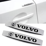 2pcs Volvo Metal Car Fender Side Badge Decal Rear Emblem Sticker