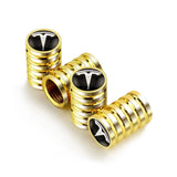 4pcs/set Tesla Car Wheel Tire Air Covers Dust Proof Tire Valve Caps
