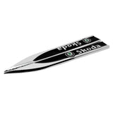 2pcs/set Skoda Metal Car Fender Side Sticker Emblem Badge Decal