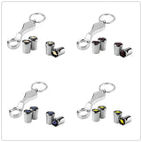 4pcs/set Chevrolet Corvette Logo Car Air Valve Stem Caps Auto Tyre Valve Covers