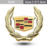 Cadillac Metal Car Rear Sticker Auto Window Emblem Badge Decal