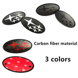 Acrylic Car Front Hood Emblem Badge Rear Sticker for Subaru Impreza BRZ WRX STI Legacy Outback XV