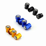 4pcs/set Dodge Viper Car Air Valve Stem Cap Auto Tyre Valve Covers