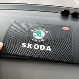 Skoda Car Anti-Slip Mat Phone Non Slip Pad Dashboard
