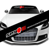 130*21cm Chevrolet Car Front Trunk Window Windshield Sunshade Sticker Decal