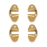 4pcs/set Cadillac Stainless Steel Car Door Lock Cover Protection