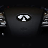 Infiniti Crystal Diamond Car Steering Wheel Center Emblem Sticker