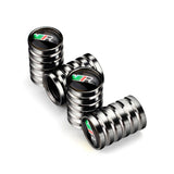 4pcs/set Skoda Car Wheel Tire Air Covers Dust Proof Tire Valve Caps