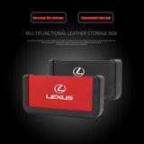 For NX200T ES250 RX350 IS300 ES350 IS250 CT200H IS NX RX GS350 Car Storage Box Seat Side Phone Holder Case Accessories