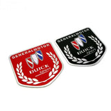 Buick Aluminum Alloy Car Body Sticker Nameplate Rear Emblem Badge Decal