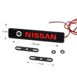 Nissan Nismo Logo Car Front Hood Grille LED Light