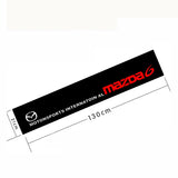 130*21cm Mazda Car Front Trunk Window Windshield Sunshade Sticker Decal